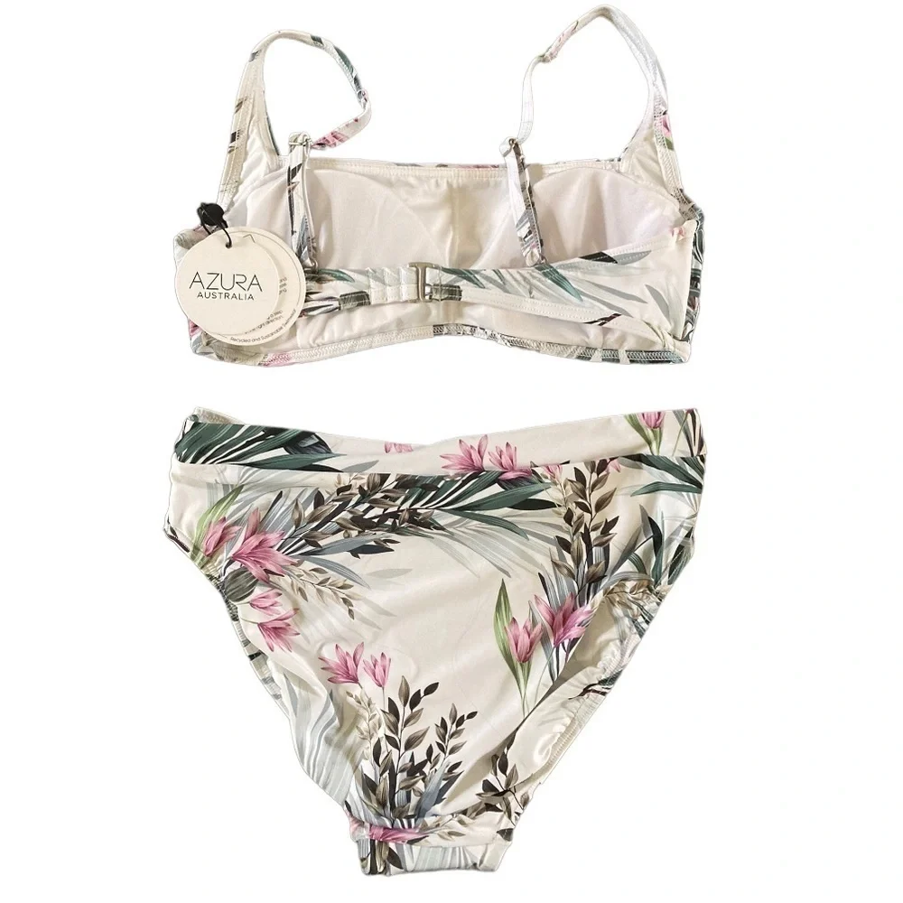 NWT Azura Australia Sofia Tropical Floral Print Bikini
